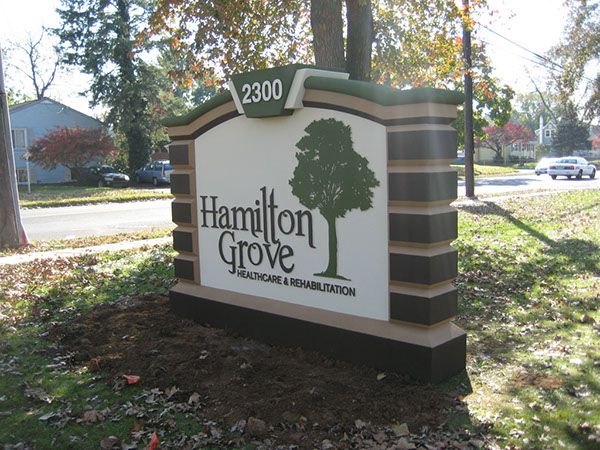 Monument sign by Marv'les Signs